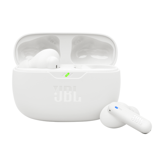 JBL Wave Beam 2 - White - True Wireless Noise Cancelling Earbuds - Hero image number null